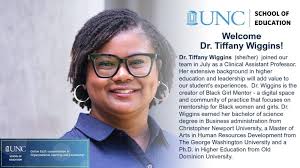 Thank you for the warm welcome! I'm excited to join the faculty and the UNC  School of Education