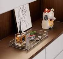Wholesale Acrylic Breakfast Bed Tray Folding & Clear Storage ...