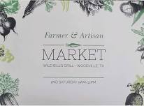 Farmer & Artisan Market Woodville, Texas