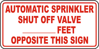 They make lawn care so much easier, and they're likely to leave you with a much greener, healthier lawn. Automatic Sprinkler Shut Off Valve Sign 25648 By Safetysign Com