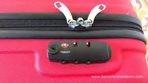 20 inch, rs · wheel blue duffle . How To Unlock Your Suitcase When You Ve Forgotten The Combination Barcelona Lowdown