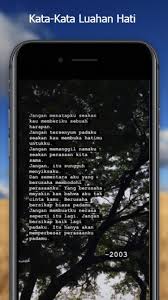 Pertama kali ku dengar suaramu sayunya hatiku merindui dirimu walaupun belum kita bersua m. Kata Kata Luahan Hati For Android Apk Download