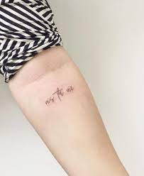 Vis Ta Vie Tattoo French Tattoo Cursive Tattoos Tiny Tattoos For Girls