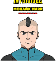 How to Draw A Mohawk Mark