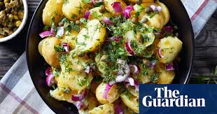 Potato salad cake with beet recipe turkish style cooking. Spuds You Ll Like 10 Delicious Filling And Fabulous Potato Salads Potatoes The Guardian