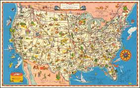 The motor coach company said its remaining routes in ontario and quebec will cease permanently on thursday. A Good Natured Map Of The United States Setting Forth The Service Of The Greyhound Lines And A Few Principal Connected But Lines Barry Lawrence Ruderman Antique Maps Inc