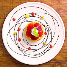 Your dessert spoon and fork are. Fine Dining Food Recipes Food Photography Gourmet Food Plating Food Plating Fine Dining Recipes