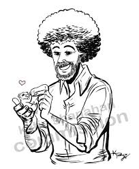 Bob ross coloring page at getcolorings.com | free. Bob Ross Paintings Search Result At Paintingvalley Com