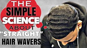 The Simple Science Behind How To Get 360 Waves With Straight Hair Men Hairstyles Youtube