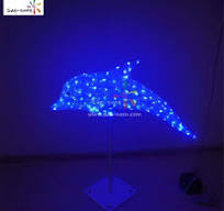 IP65 Waterproof 3D LED Light Outdoor Christmas Decoration with Reindeer Motif Dimmable High CRI 90