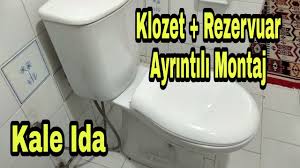 *uzunluk ölçüsü her ikiside 18cm dir. Klozet Montaji Kale Ida Klozet Rezervuar Taharet Hortumu Kapak Youtube