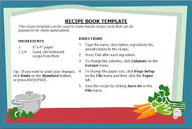 A Common Recipe Book Template Starts With The Cover Page Or The Title Page That Contains The Name Of Th Recipe Book Templates Recipe Book Recipe Cards Template