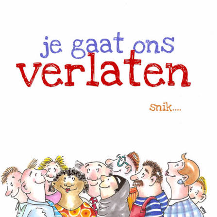 Afscheid collega