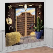 Yeehaw Western Scene Setter 2pc Western Theme Party Western Birthday Party Cowboy Theme Party