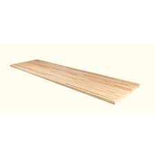 unbranded unfinished maple 8 ft. l x 25