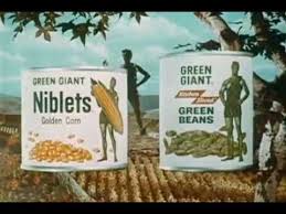 1960s Green Giant Tv Commercial My Favorite Commercial When I Was Little Ho Ho Ho Green Giant Tv Commercials Old Commercials Green Giant