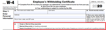 Your state return filing fee is $17.95. W 4 Employee S Withholding Certificate And Federal Income Tax Withholding For 2020 Sap Blogs