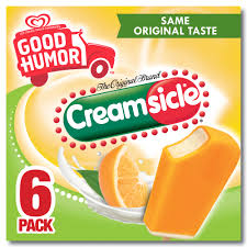His first candy invention was the jolly boy sucker, a lollipop on a stick. Good Humor Ice Cream Bars Creamsicle 16 5 Oz 6 Count Walmart Com Walmart Com
