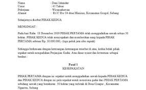 Contoh Surat Perjanjian Gadai Motor Perorangan Gawe Cv Cute766 Kerjasama tersebut bisa dilakukan oleh dua orang atau dua pihak, bahkan juga lebih. contoh surat perjanjian gadai motor