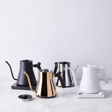 Fellow Corvo Ekg Electric Kettle For Coffee Tea In Stainless Steel Pour Over Kettle Coffee And Tea Accessories Electric Kettle