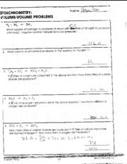 Chemistry Stoichiometry Volume Problems Stoichiometry U201d F U2018 U201cmgm Volume U2018volume Problems Y Nh 3h U2014 I 2nha Y I 50 Wi U2018iciil Vqume Of Course Hero