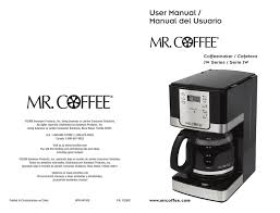 Free shipping on eligible items. Mr Coffee Jwx27 User Manual Pdf Download Manualslib