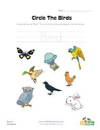Circle The Birds Worksheet Birds For Kids Animal Groups Worksheets For Kids