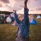 Camping at Sol Creek Farms for Oregon Country Fair