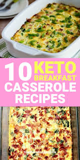 10 Best Keto Breakfast Casserole Recipes For Ketogenic Diet Diet Breakfast Recipes Breakfast Recipes Casserole Best Keto Breakfast