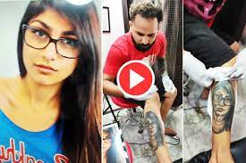 Mia Khalifa Ko Naraz Kar Dia: पैर पर बनवा लिया मिया खलीफा का टैटू, देखकर  नाराज हुई पूर्व पोर्नस्टार | Video हुआ ये Viral