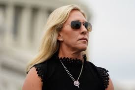 Representative marjorie taylor greene was suspended from twitter on tuesday for one week after she tweeted that vaccines are failing. H1ps2l9gejnh M