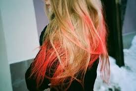Creating a dip dye or ombre effect on fabric and clothing is easy using rit dye. Dip Dye Hair Red Bachelorette Lifestyle