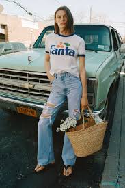 Jeans Wide Leg Com Rasgos Azul Claro Zara Brasil