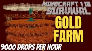 Hope you enjoyed learning how to make an easy 1.16 gold farm tutorial for minecraft bedrock!!! Minecraft 1 16 Gold Farm 9000 Drop Per Hour Easy Gold Farm For Minecraft 1 16 Survival Friendly Youtube