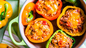 Cilantro, pepper, butternut squash, kale, red onion, pepper, pepper and 39 more. Stuffed Peppers Recipe Ground Beef Stuffed Peppers With Cheese Food Com