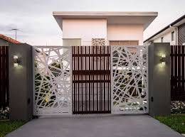Here you will find photos of interior design ideas. Contemporary Modern House With Gate Novocom Top