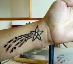 Black and grey clock tattoo on arm. Star Tattoo Ideas Constellations Star Clusters And More Tatring