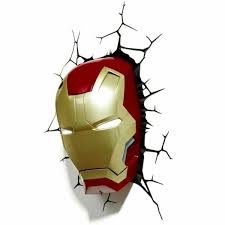 4 out of 5 stars with 4 reviews. Marvel 3d Led Ironman Mask Wall Light Gunstig Kaufen Ebay