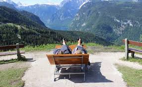 Near by banks in berchtesgaden ; Wanderung Zum Brandkopf