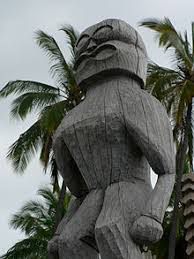 Totem poles held messages by those that carved them. Tiki Wikipedia