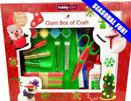 Download Giant Box Of Christmas Crafts Festive Fun Rainy Day Fun Ebay PSD Mockup Templates