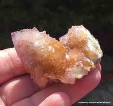It is often found in various shades of purple, everything from deep purple to pale lilac. Karma Cleansing Psychic Ability Healing Crystals Spirit Fairy Quartz Amethyst Citrine Ametrine