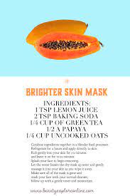 Diy Beauty Simple Papaya And Green Tea Face Mask For A Brighter And Refreshed Complexion Facecare Homeya Green Tea Face Green Tea Face Mask Bright Skin Mask