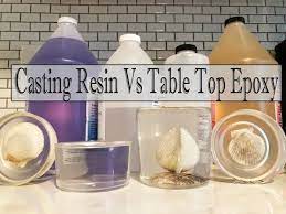 Casting Resin Vs Table Top Epoxy What S The Difference Youtube Epoxy Resin Crafts Epoxy Resin Table Epoxy Resin Diy