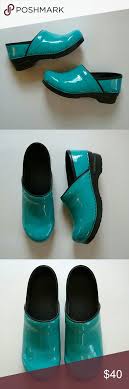 Teal Sanita Clogs Size 7 7 1 2 Blue Sanita Clogs Size 38