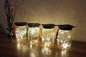 Mason Jar Graduation Party Centerpiece Graduation Party Decorati Graduation Party Centerpieces High School Graduation Party Decorations Graduation Party Decor
