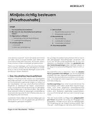 Aug 04, 2021 · die verlagsgruppe hüthig jehle rehm bietet ein breites angebot an fachinformationen für die öffentliche verwaltung. Https Www Mgp Steuerberater De System Attachments Files 000 000 115 Original Minijobs Richtig Besteuern 28privathaushalte 29 Pdf 1542468918