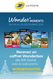 Les code promo la poste mobile sont. La Poste Wondermoments