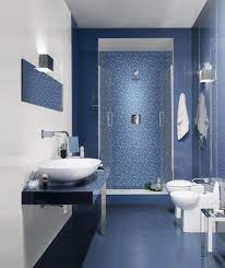 Mosaic On Back Wall Only Arredamento Bagno Bagno Interno Idee Bagno Blu