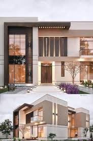 Maybe you would like to learn more about one of these? Elegant Modern Villa In Ksa Informations About Elegant Modern Villa In Ksa Pin You Can Eas Facade House Modern Exterior House Designs Modern House Exterior